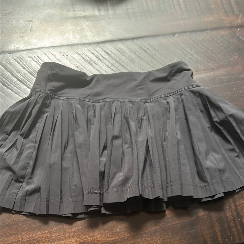 Lululemon Athletica Black Skater Mini Skirt with Pleats